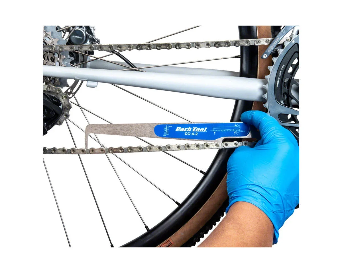 Park Tool CC-4.2 Chain Checker Tool (Blue) (5-13 Speed) - view 2